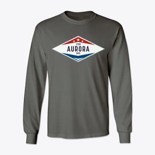 Aurora Ohio Diamond Star Classic Long Sleeve T-Shirt