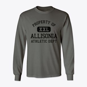 Allisonia Virginia Athletic Dept Classic Long Sleeve T-Shirt