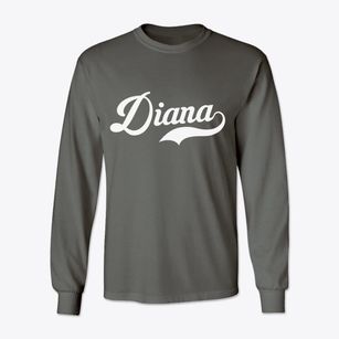 Diana New York Vintage Team Classic Long Sleeve T-Shirt
