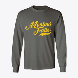 Montour Falls New York Vintage Team Classic Long Sleeve T-Shirt