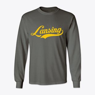 Lansing Ohio Vintage Team Classic Long Sleeve T-Shirt