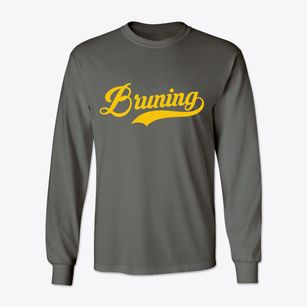 Bruning Nebraska Vintage Team Classic Long Sleeve T-Shirt