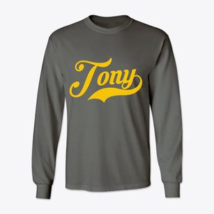 Tony Wisconsin Vintage Team Classic Long Sleeve T-Shirt