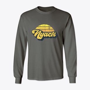 Nyack New York Sublime Sunset Classic Long Sleeve T-Shirt