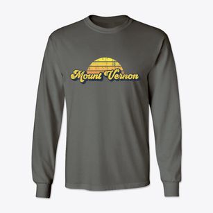 Mount Vernon Maryland Sublime Sunset Classic Long Sleeve T-Shirt