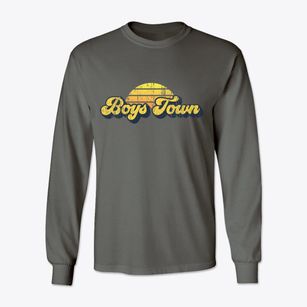 Boys Town Nebraska Sublime Sunset Classic Long Sleeve T-Shirt