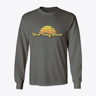 North Valley Stream New York Sublime Sunset Classic Long Sleeve T-Shirt