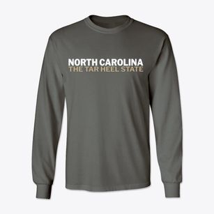  North Carolina White and Gold Classic Long Sleeve T-Shirt