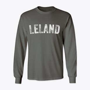 Leland Iowa Timeless Retro Classic Long Sleeve T-Shirt