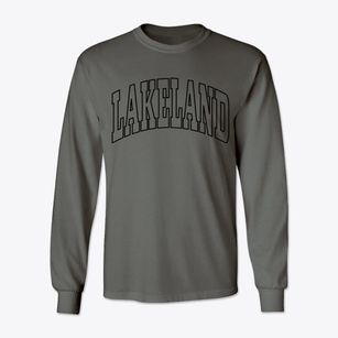 Lakeland Wisconsin Trendy Block Classic Long Sleeve T-Shirt