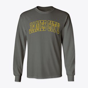 James City North Carolina Trendy Block Classic Long Sleeve T-Shirt