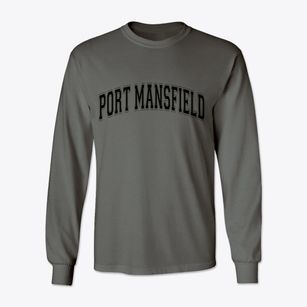 Port Mansfield Texas Varsity Classic Long Sleeve T-Shirt