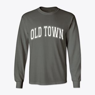 Old Town Maine Varsity Classic Long Sleeve T-Shirt