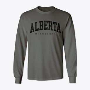 Alberta Minnesota Urban Vibe Classic Long Sleeve T-Shirt