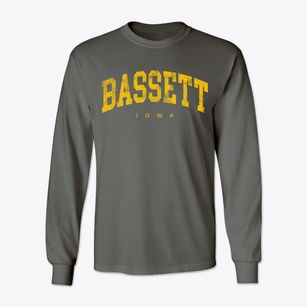 Bassett Iowa Urban Vibe Classic Long Sleeve T-Shirt