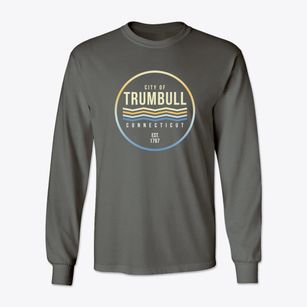 Trumbull Connecticut Color Fade Classic Long Sleeve T-Shirt