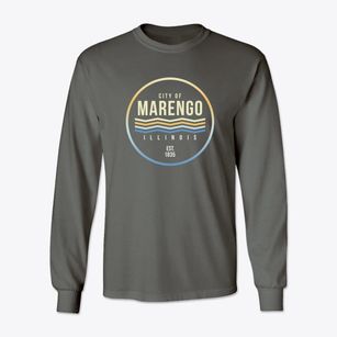 Marengo Illinois Color Fade Classic Long Sleeve T-Shirt