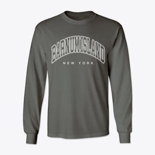Barnum Island New York Inline Classic Long Sleeve T-Shirt