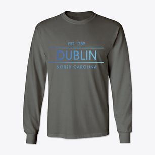 Dublin North Carolina Horizon Classic Long Sleeve T-Shirt