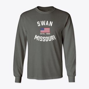 Swan Missouri Patriot Classic Long Sleeve T-Shirt