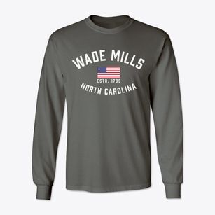 Wade Mills North Carolina Patriot Classic Long Sleeve T-Shirt