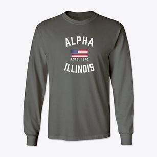 Alpha Illinois Patriot Classic Long Sleeve T-Shirt