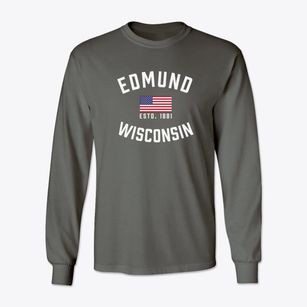 Edmund Wisconsin Patriot Classic Long Sleeve T-Shirt
