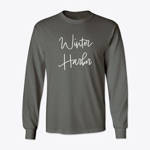 Winter Harbor Maine Freestyle Classic Long Sleeve T-Shirt
