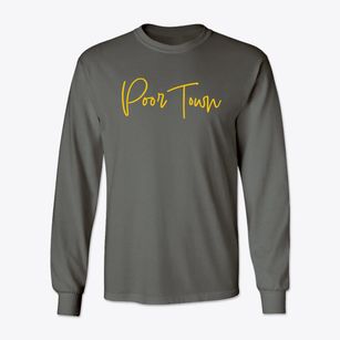 Poor Town North Carolina Freestyle Classic Long Sleeve T-Shirt