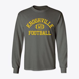 Kroghville Wisconsin Football Classic Long Sleeve T-Shirt