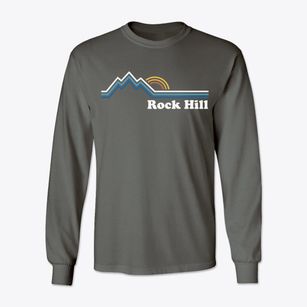 Rock Hill Arkansas Mountain View Classic Long Sleeve T-Shirt