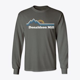 Donaldson Mill Alabama Mountain View Classic Long Sleeve T-Shirt