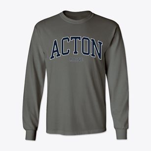 Acton Maine Traditional Classic Long Sleeve T-Shirt