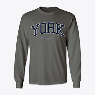 York Nebraska Traditional Classic Long Sleeve T-Shirt