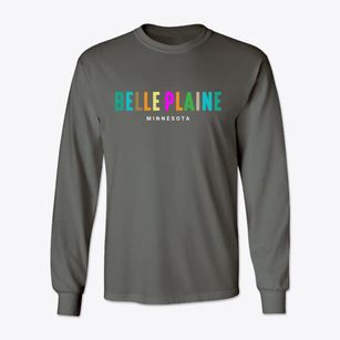 Belle Plaine Minnesota Color Pop Classic Long Sleeve T-Shirt