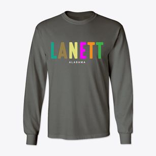 Lanett Alabama Color Pop Classic Long Sleeve T-Shirt