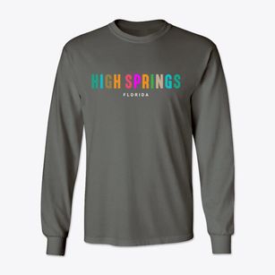 High Springs Florida Color Pop Classic Long Sleeve T-Shirt