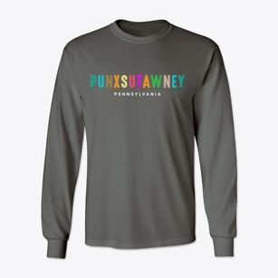 Punxsutawney Pennsylvania Color Pop Classic Long Sleeve T-Shirt