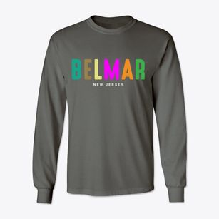 Belmar New Jersey Color Pop Classic Long Sleeve T-Shirt