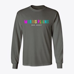Morris Plains New Jersey Color Pop Classic Long Sleeve T-Shirt