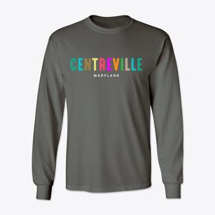 Centreville Maryland Color Pop Classic Long Sleeve T-Shirt