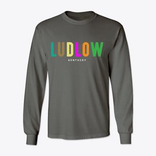 Ludlow Kentucky Color Pop Classic Long Sleeve T-Shirt