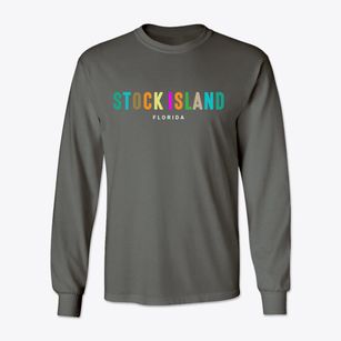 Stock Island Florida Color Pop Classic Long Sleeve T-Shirt