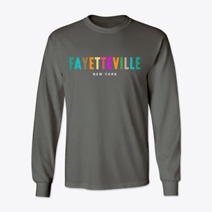 Fayetteville New York Color Pop Classic Long Sleeve T-Shirt