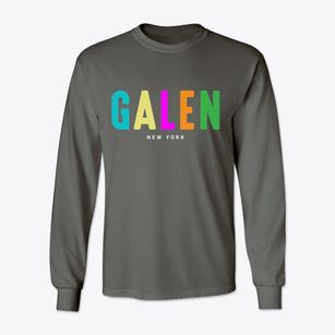 Galen New York Color Pop Classic Long Sleeve T-Shirt