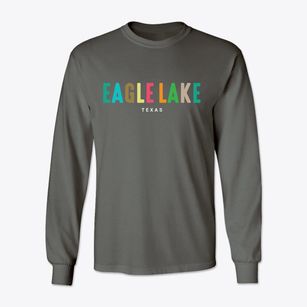 Eagle Lake Texas Color Pop Classic Long Sleeve T-Shirt