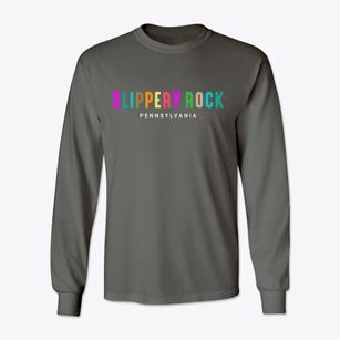 Slippery Rock Pennsylvania Color Pop Classic Long Sleeve T-Shirt