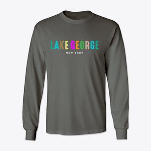 Lake George New York Color Pop Classic Long Sleeve T-Shirt