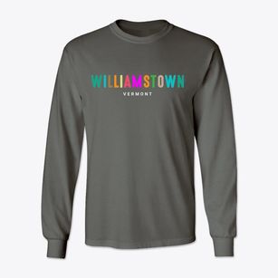 Williamstown Vermont Color Pop Classic Long Sleeve T-Shirt