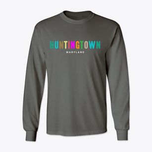 Huntingtown Maryland Color Pop Classic Long Sleeve T-Shirt